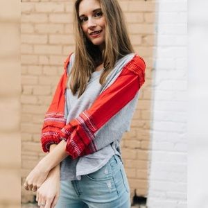 NWT We The Free Bubble Tee Size XS